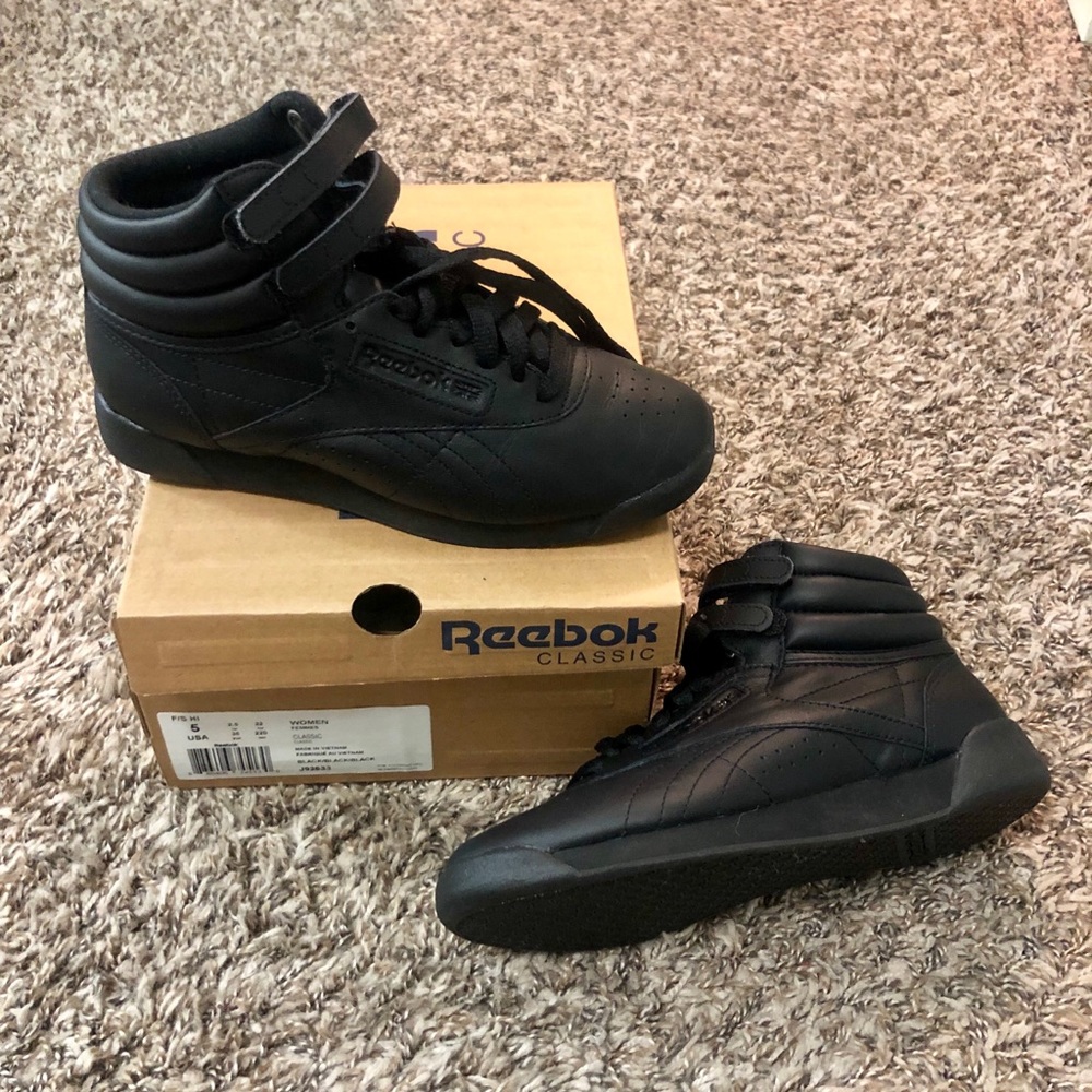 Reebok high top classics